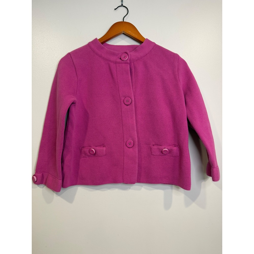 Kenar Womens Cotton Cardigan Large Preppy Minimalist Business Causal Spring‎